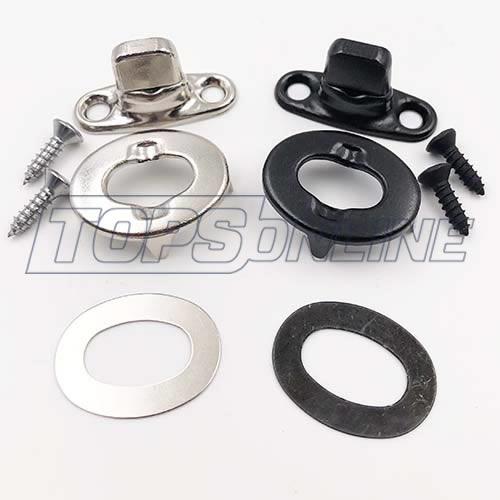 shop Common Sense Turnbuckle Fastener Fabric to Hard Surface 2 Screw Base Stud With Eyelet & Screw Kits products