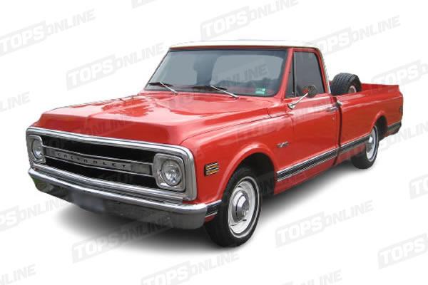 Chevrolet C10 & C20 Standard Cab Pickup Truck - 1967 thru 1972