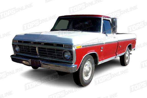 Ford F100, F150 and F250 Standard Cab Pickup Truck - 1973 thru 1979