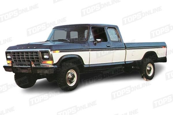 Ford F100, F150 and F250 Super Cab Pickup Truck - 1973 thru 1979