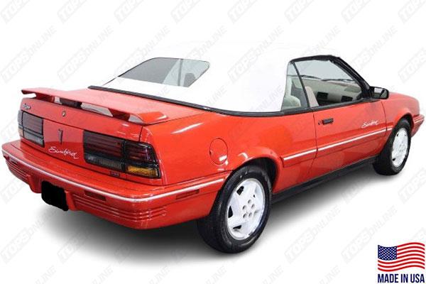1992 through Early 1993 Pontiac Sunbird & Sunbird SE