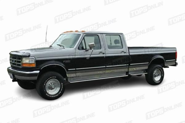 Ford F100, F150 & F250 4 Door Crew Cab Pickup Truck - 1992 thru 1997