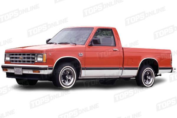 Chevrolet S10 Standard and Extended Cab 2 Door Pickup Truck - 1982 thru 1993