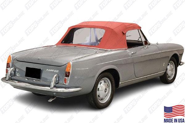 1964 through 1967 Fiat 1500 Cabriolet