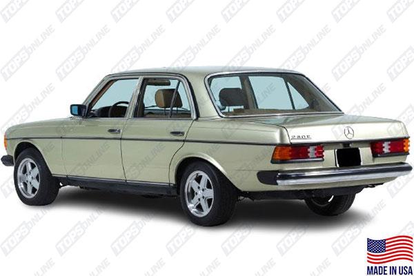 1980 through 1985 Mercedes 200, 200D, 230, 230E, 240D, 250, 280, 280E & 300D 4 Door Sedan