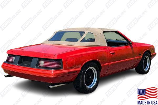 1984 through 1986 Mercury Capri ASC McLaren