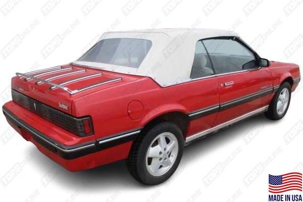 1983 through 1987 Pontiac 2000 Sunbird, Sunbird, GT, LE & SE