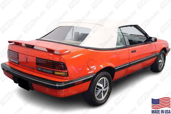 1988 through Early 1992 Pontiac Sunbird, Sunbird GT, LE & SE