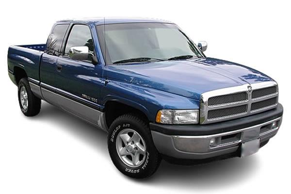 Dodge Ram 1500 & 2500 Standard & Club Cab 2 Door Pickup Truck with Large Overhead Console - 1999 thru 2002