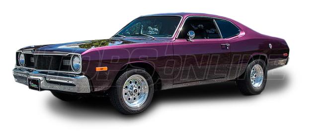 1973 thru 1976 Dodge Dart (A Body) Hardtop & Fastback Coupe