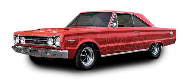 1966 and 1967 Plymouth Belvedere, GTX & Satellite--All Hardtop Styles