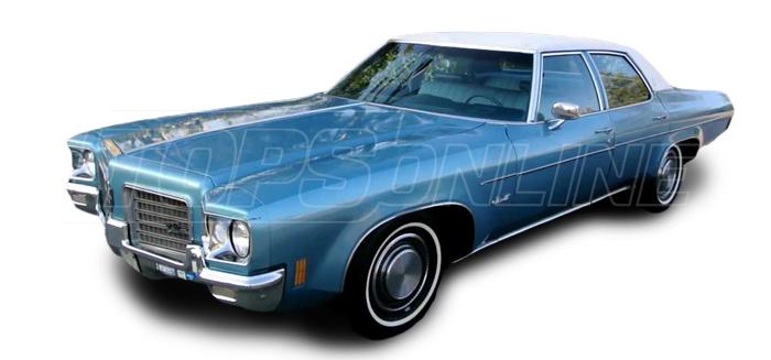 1971 thru 1976 Oldsmobile Delta 88 & Custom Cruiser--All Hardtop Styles