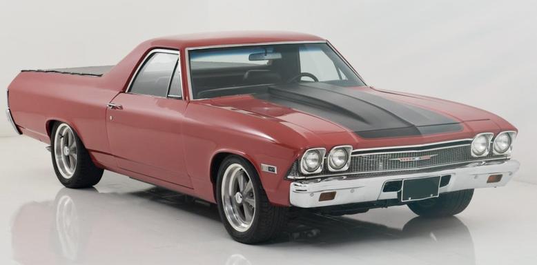 1968 thru 1972 Chevrolet El Camino Hardtop
