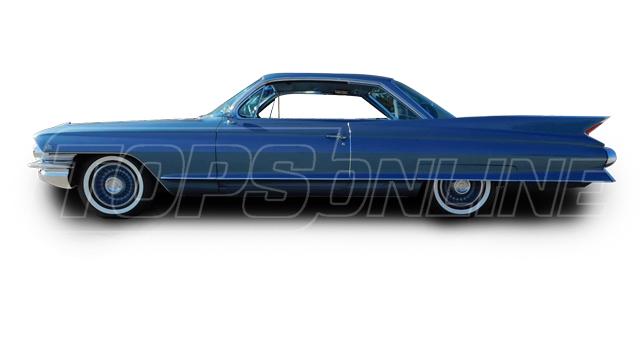 1961 thru 1964 Cadillac Deville, Series 62 & Series 60 Fleetwood--All Hardtop Styles