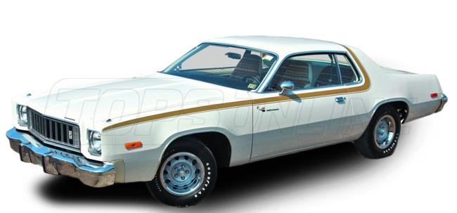 1975 thru 1978 Plymouth Fury & Roadrunner (B Body) Hardtop & Hardtop Coupe