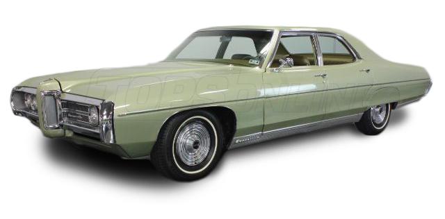 1969 and 1970 Pontiac Bonneville, Catalina & Executive--All Hardtop Styles