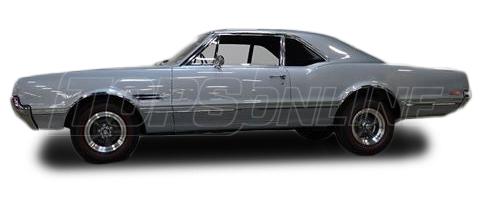 1966 and 1967 Oldsmobile F-85, 442 & Cutlass--All Hardtop Styles