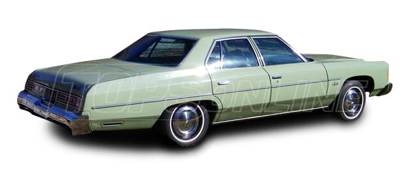 1971 thru 1976 Chevrolet Impala, Caprice, Bel Air, Biscayne, Brookwood, Kingswood, & Townsman--All Hardtop Styles