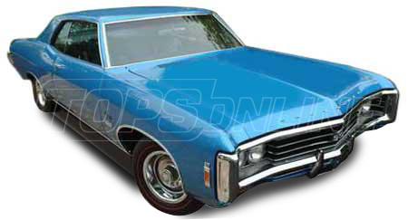 1969 and 1970 Chevrolet Caprice & Impala--All Hardtop Styles