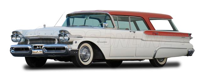 Mercury Commuter Station Wagon - 1957 thru 1968