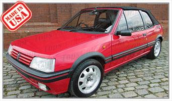 1984 thru 1992 Peugeot 205 Cabriolet