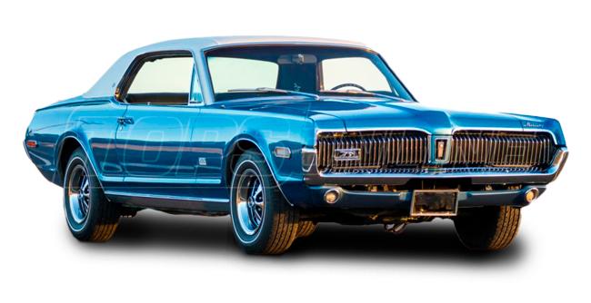 Mercury Cougar Hardtop - 1967 thru 1979