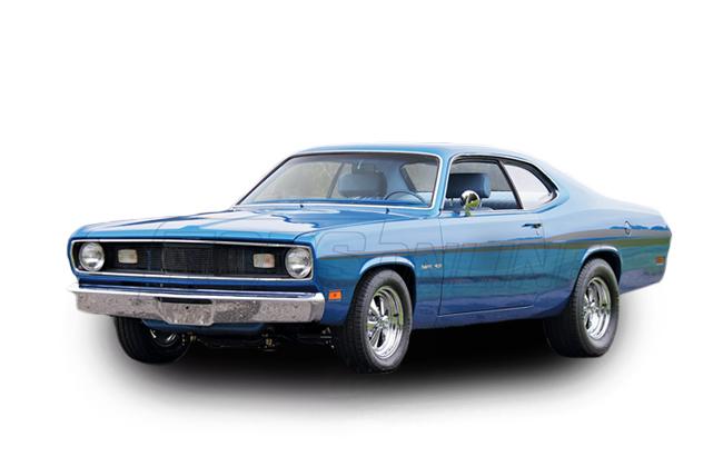 1970 thru 1972 Plymouth Duster & Valiant (A Body) Hardtop Fastback