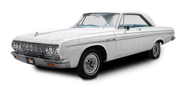 1964 and 1965 Plymouth Belvedere, Savoy & Satellite--All Hardtop Styles