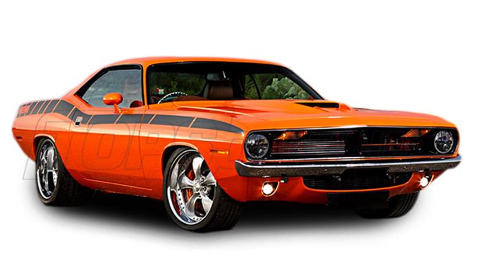 1971 thru 1974 Plymouth Barracuda & Cuda (E Body) Hardtop