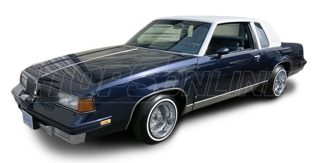 1981 thru 1988 Oldsmobile Cutlass Supreme, Calais & Salon Coupe & T-Top