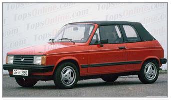 1982 thru 1986 Talbot Samba Cabriolet