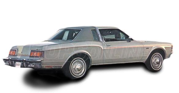 1977 thru 1981 Chrysler Lebaron (F Body) Hardtop