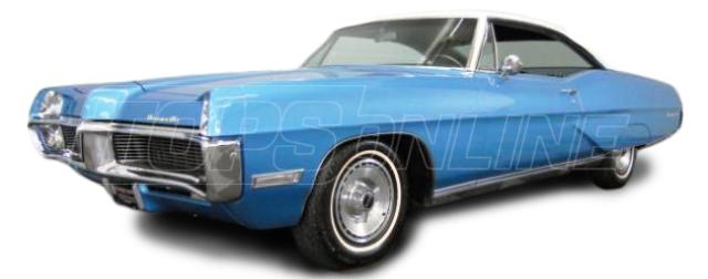 1967 and 1968 Pontiac Bonneville, Catalina, Grand Prix & Executive--All Hardtop Styles