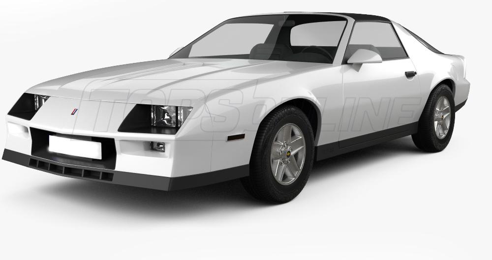 1982 thru 1992 Chevrolet Camaro Coupe & T-Top