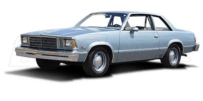 1978 thru 1981 Chevy Malibu 2-Door Coupe