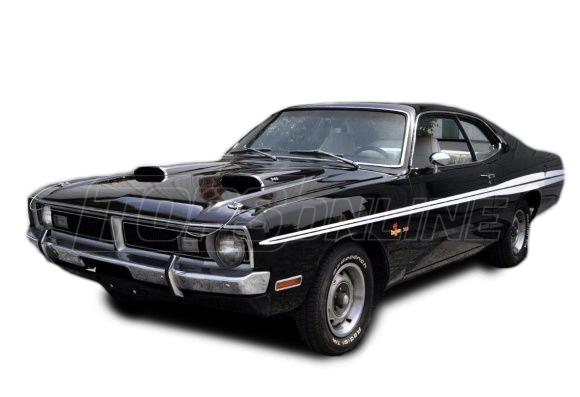 1971 and 1972 Dodge Dart (A Body) Hardtop Fastback