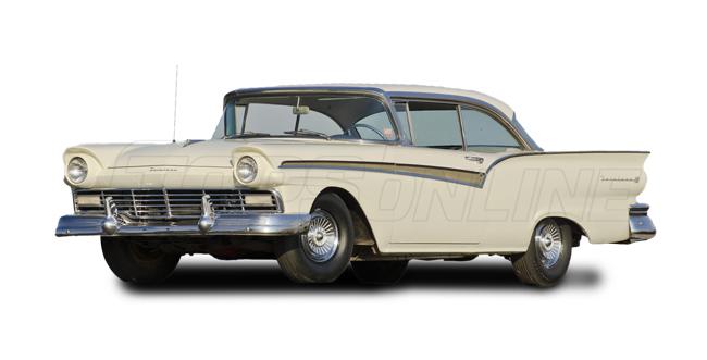 Ford Fairlane and Fairlane 500 Hardtop (2 Door, 4 Door & Wagons) - 1957 thru 1970