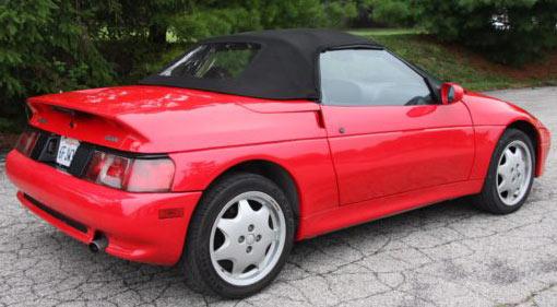 1989 thru 1995 Lotus Elan M100 Roadster