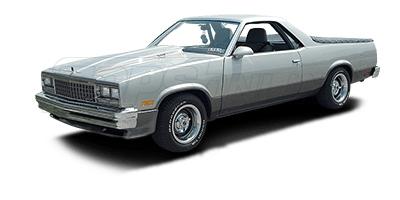1978 thru 1987 Chevrolet El Camino Hardtop