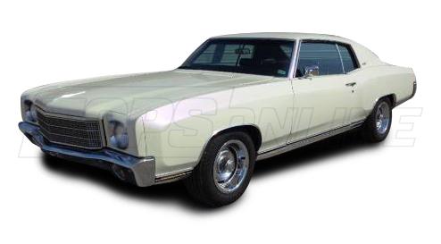 Chevrolet Monte Carlo Hardtop - 1970 thru 1988