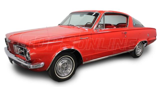 1964 thru 1966 Plymouth Barracuda Hardtop