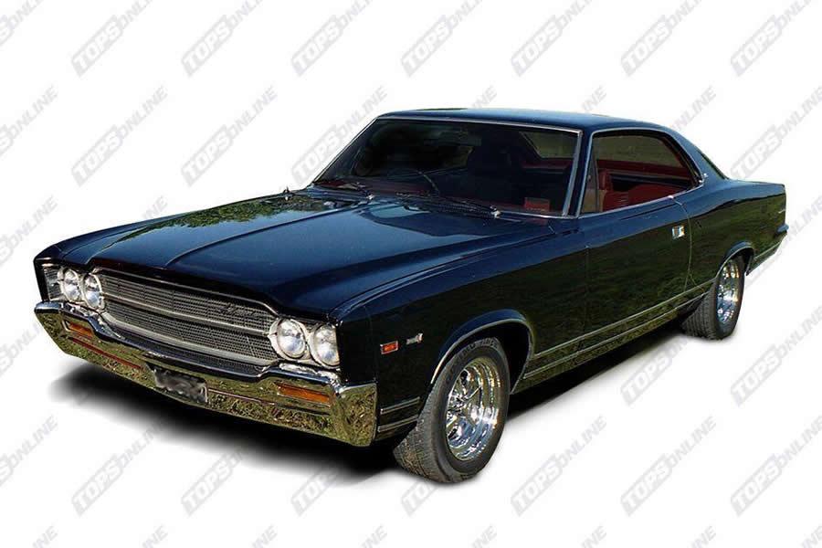 1967 thru 1969 AMC Ambassador, Rebel & Marlin 2-Door Hardtop